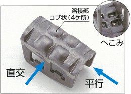 4個のコブ状構造